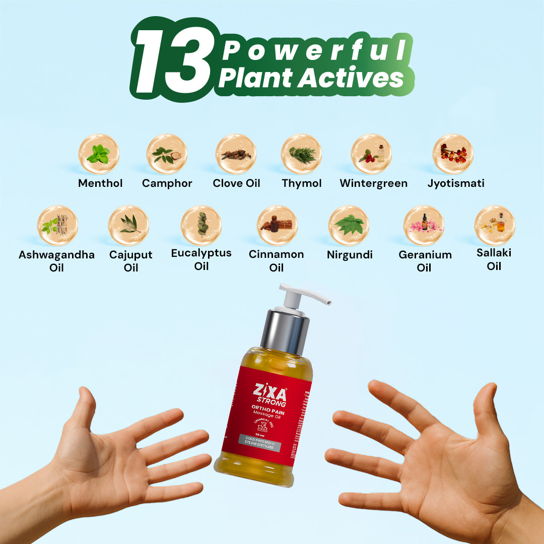ZIXA Strong Ortho Pain Massage Oil