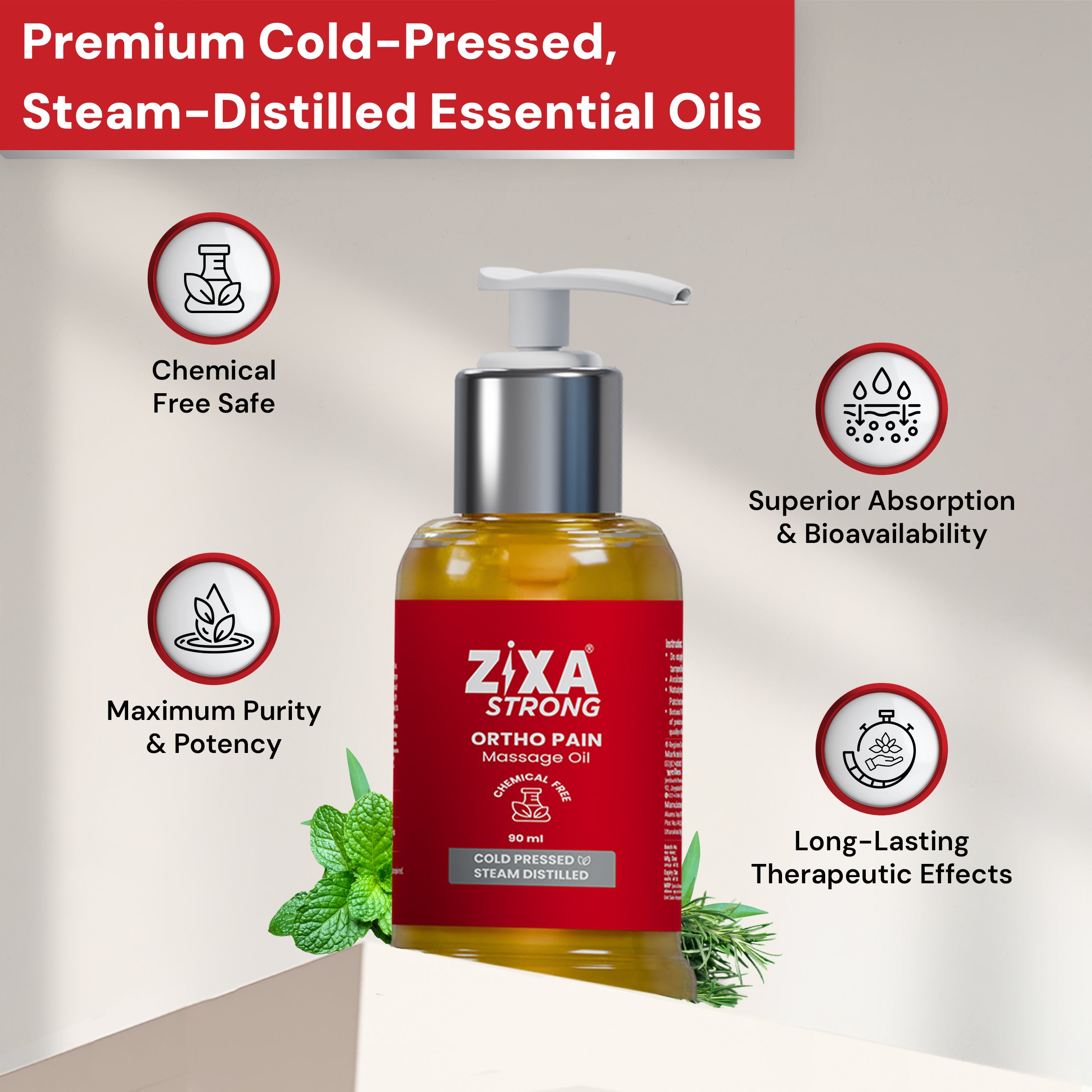 ZIXA Strong Ortho Pain Massage Oil