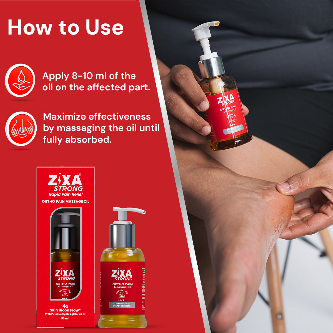 ZIXA Strong Ortho Pain Massage Oil